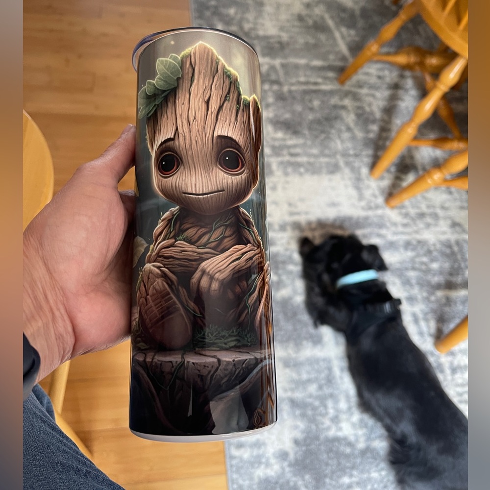 Baby groot 20oz tumbler